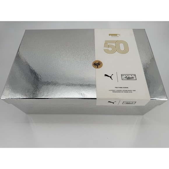 PUMA X Panini Authentic Mens US Size 11 Shoe Suede Classic Collaboration Collab - Picture 3 of 14